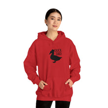 Load image into Gallery viewer, Crested Duck Dad Unisex Hooded Sweatshirt