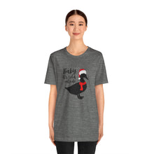Load image into Gallery viewer, Duck Santa Hat Tee for Duck Lovers and Farm Enthusiasts