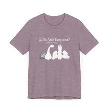 Load image into Gallery viewer, Funny Easter Duck Bunny Unisex Tee - Asking For a Friend