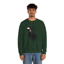 Load image into Gallery viewer, Merry Quackmas You Filthy Animal Christmas Duck Sweatshirt