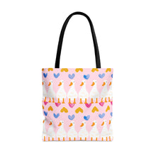 Load image into Gallery viewer, Duck Love Tote Bag