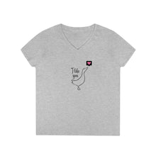 Load image into Gallery viewer, I Like You V-Neck Tee