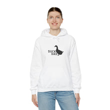 Load image into Gallery viewer, Duck Dad Hooded Sweatshirt - Original Design - Unisex