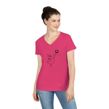 Load image into Gallery viewer, I Like You V-Neck Tee