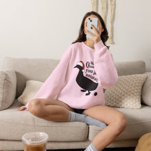 Load image into Gallery viewer, Merry Quackmas You Filthy Animal Christmas Duck Sweatshirt