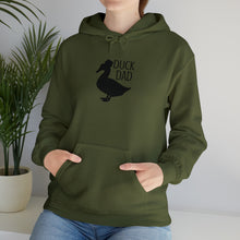 Load image into Gallery viewer, Crested Duck Dad Unisex Hooded Sweatshirt
