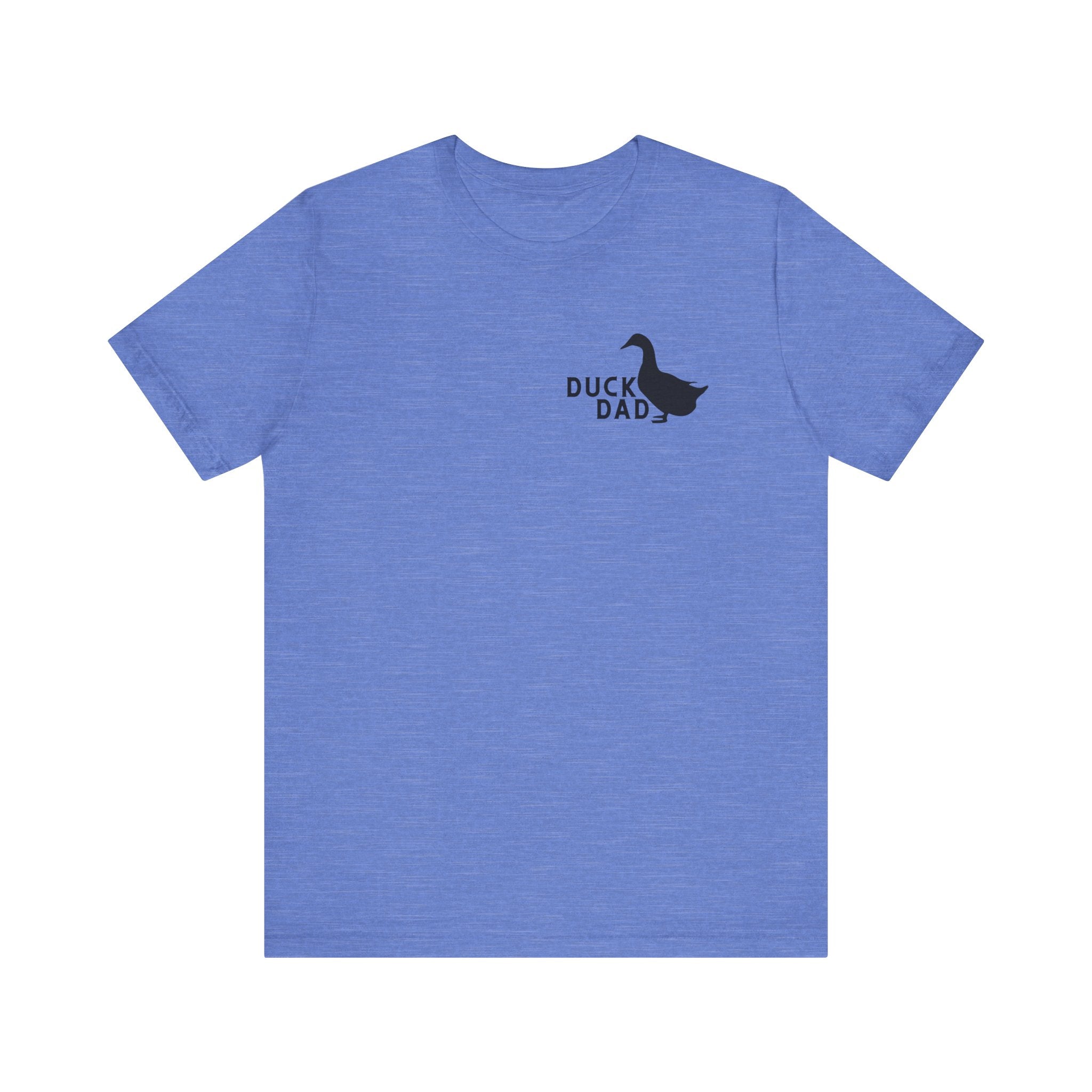 [COMPAGNO]★RAIN DUCK EMBROIDERY SHORT SLEEVE T-SHIRT Cute Duckling Rain Gear T-shirt - Unisex Yellow Duck With