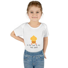 Load image into Gallery viewer, Baby Bodysuit - Funny Duckling 'On the Back is My Butt Quack'