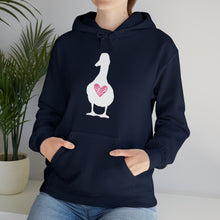 Load image into Gallery viewer, Lovely Duck Hooded Sweatshirt