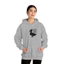 Load image into Gallery viewer, Crested Duck Dad Unisex Hooded Sweatshirt