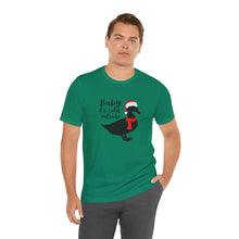 Load image into Gallery viewer, Duck Santa Hat Tee for Duck Lovers and Farm Enthusiasts