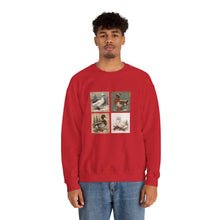 Load image into Gallery viewer, Vintage Christmas Ducks Sweatshirt