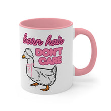 Load image into Gallery viewer, Barn Hair Don't Care Duck Mug — Funny Duck Mom Coffee Cup