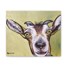 Load image into Gallery viewer, Canvas Print - Hand-Painted Goat