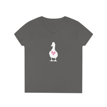 Load image into Gallery viewer, Hearty Duck V-Neck Tee