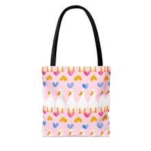 Load image into Gallery viewer, Duck Love Tote Bag