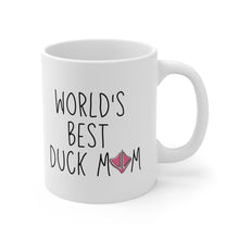 Load image into Gallery viewer, World's Best Duck Mom Mug