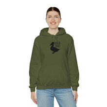 Load image into Gallery viewer, Crested Duck Dad Unisex Hooded Sweatshirt