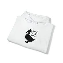 Load image into Gallery viewer, Crested Duck Dad Unisex Hooded Sweatshirt
