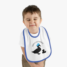 Load image into Gallery viewer, Daddy's Little Duckling Baby Bib
