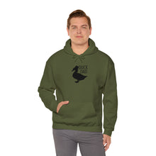 Load image into Gallery viewer, Crested Duck Dad Unisex Hooded Sweatshirt