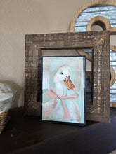 Load image into Gallery viewer, Canvas Print - Lady Duck with Pink Bow