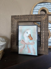 Load image into Gallery viewer, Canvas Print - Lady Duck with Pink Bow