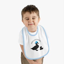 Load image into Gallery viewer, Daddy's Little Duckling Baby Bib