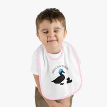 Load image into Gallery viewer, Daddy's Little Duckling Baby Bib