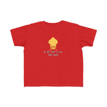 Load image into Gallery viewer, Toddler Tee - Funny Duckling Butt Quack Design