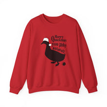 Load image into Gallery viewer, Merry Quackmas You Filthy Animal Christmas Duck Sweatshirt