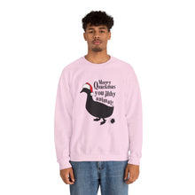 Load image into Gallery viewer, Merry Quackmas You Filthy Animal Christmas Duck Sweatshirt