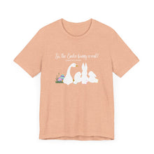 Load image into Gallery viewer, Funny Easter Duck Bunny Unisex Tee - Asking For a Friend