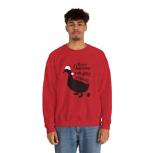 Load image into Gallery viewer, Merry Quackmas You Filthy Animal Christmas Duck Sweatshirt