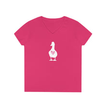 Load image into Gallery viewer, Hearty Duck V-Neck Tee