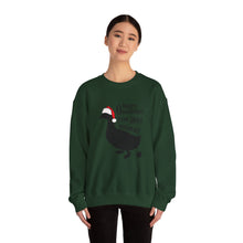 Load image into Gallery viewer, Merry Quackmas You Filthy Animal Christmas Duck Sweatshirt