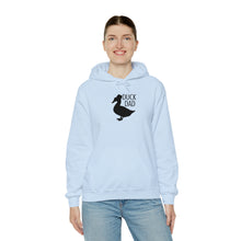 Load image into Gallery viewer, Crested Duck Dad Unisex Hooded Sweatshirt