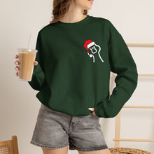 Load image into Gallery viewer, Christmas Santa Duck Crewneck Sweatshirt