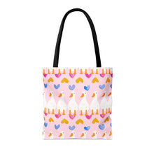 Load image into Gallery viewer, Duck Love Tote Bag