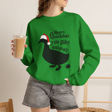 Load image into Gallery viewer, Merry Quackmas You Filthy Animal Christmas Duck Sweatshirt