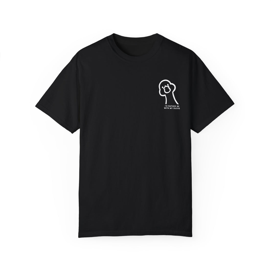 Happy Face Unisex Garment-Dyed T-Shirt - Casual Comfort for Everyday Wear