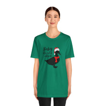 Load image into Gallery viewer, Duck Santa Hat Tee for Duck Lovers and Farm Enthusiasts
