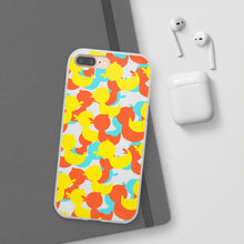 Load image into Gallery viewer, Cheerful Ducky Flexi Phone Case
