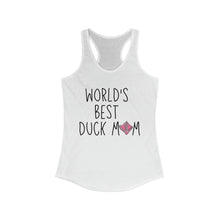 Load image into Gallery viewer, World&#39;s Best Duck Mom Women&#39;s Tank
