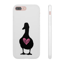 Load image into Gallery viewer, &lt;3 Ducks Flexi Phone Case
