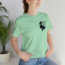 Load image into Gallery viewer, Crested Duck Dad Unisex Short Sleeve Tee
