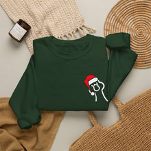 Load image into Gallery viewer, Christmas Santa Duck Crewneck Sweatshirt
