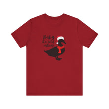 Load image into Gallery viewer, Duck Santa Hat Tee for Duck Lovers and Farm Enthusiasts
