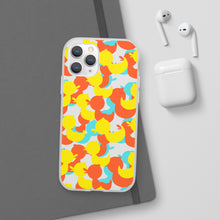 Load image into Gallery viewer, Cheerful Ducky Flexi Phone Case
