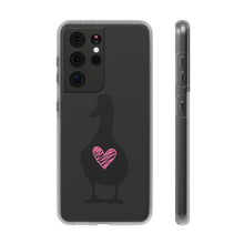 Load image into Gallery viewer, &lt;3 Ducks Flexi Phone Case
